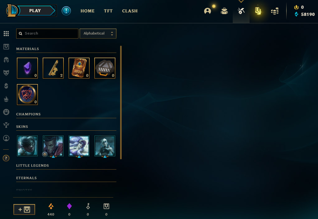 Аккаунт №1031 EUW