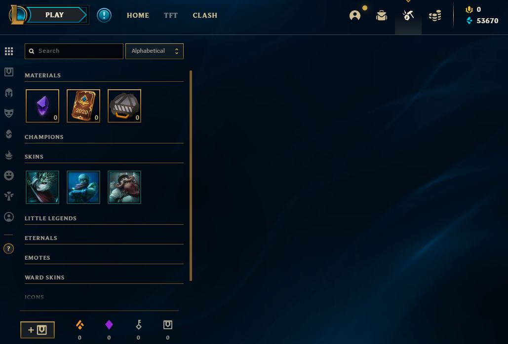 Аккаунт №827 EUW